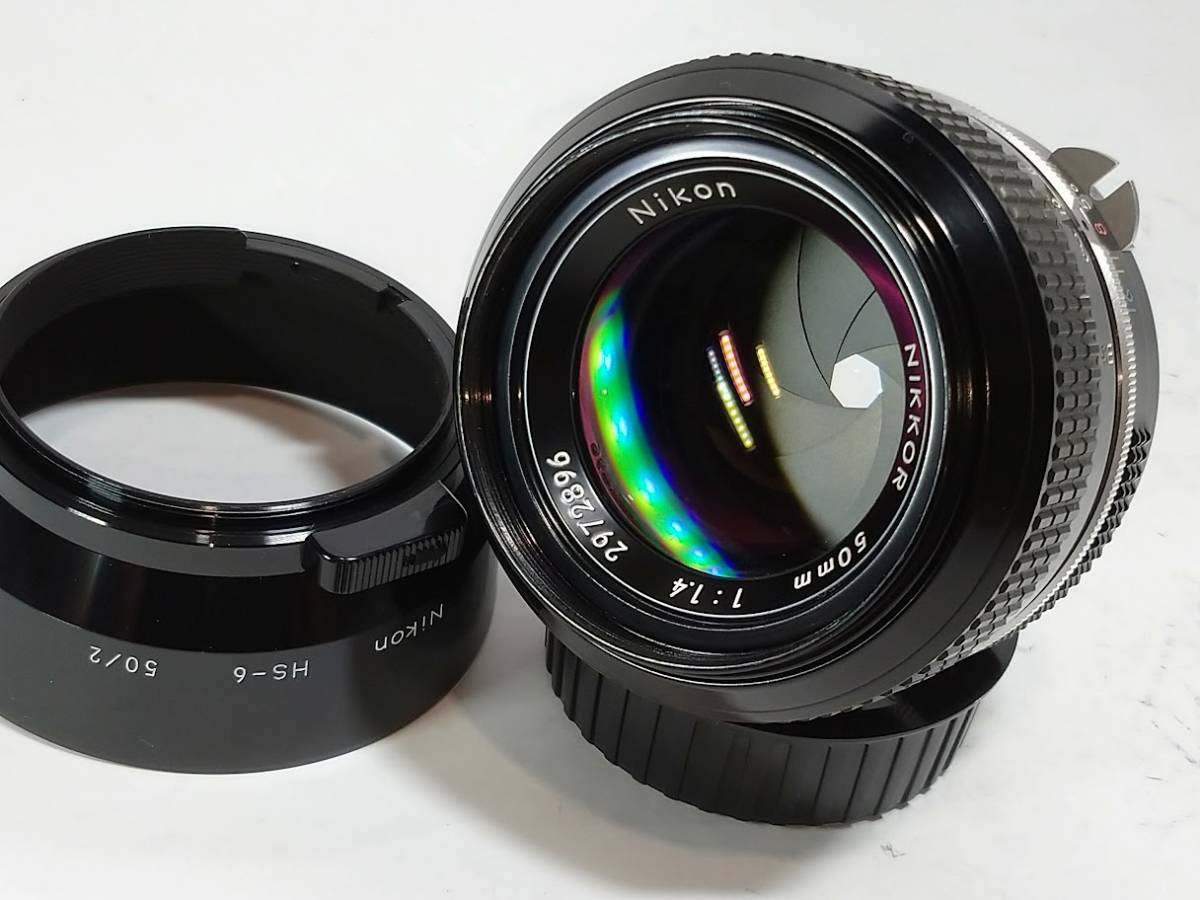 Nikon 非Ai NIKKOR 50mm 1.1.4 カメラレンズ マニュアル