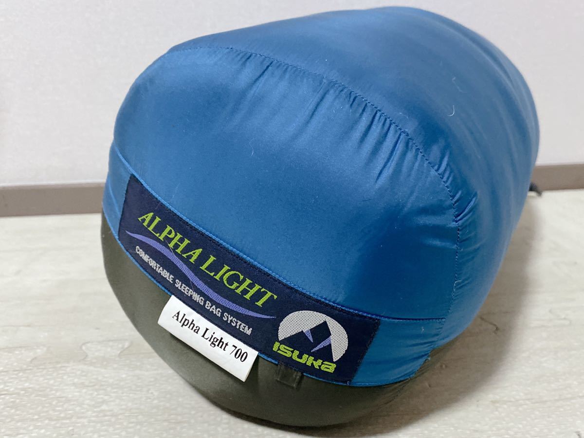 ISUKA Alpha Light 700 X 寝袋 ISUKA(イスカ) alpha light 700X 公式