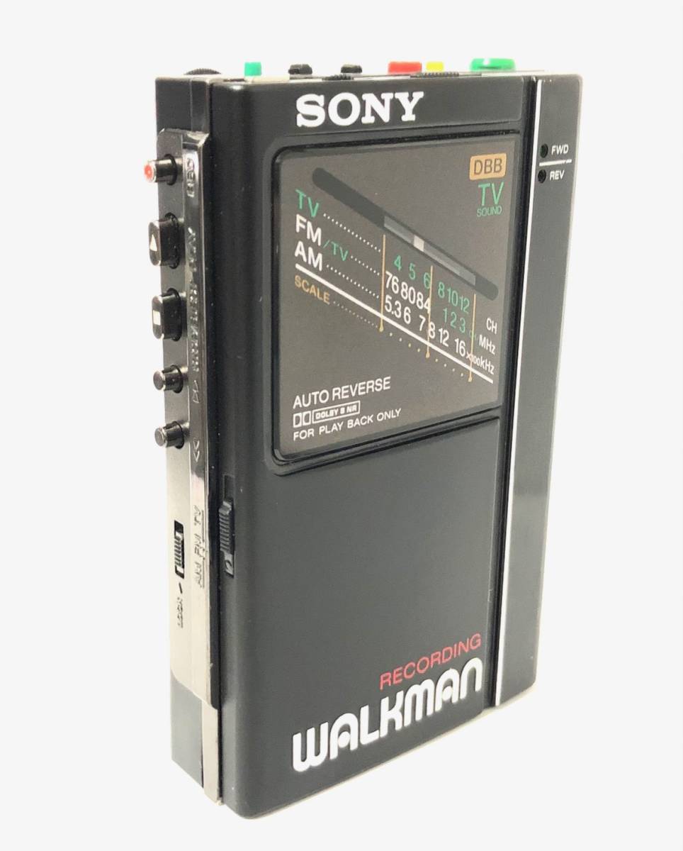 極上美品][美音][整備品] SONY ウォークマン WM-F404 電池ボックス付き