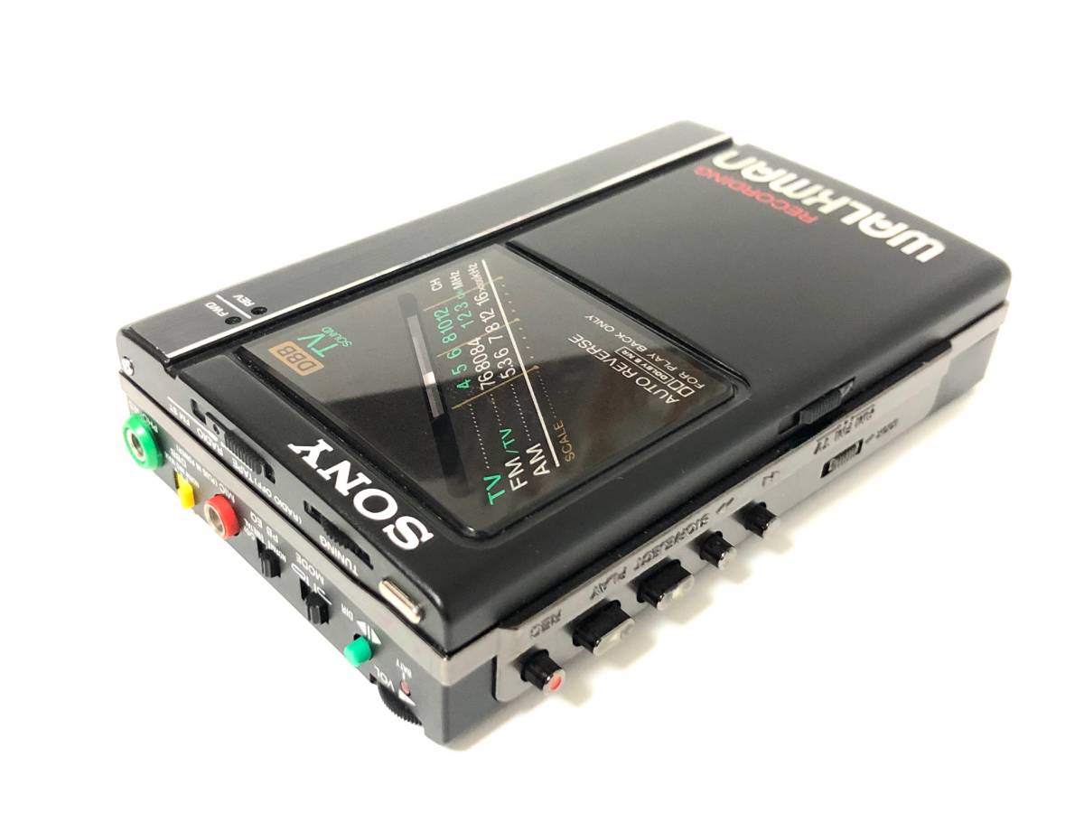 極上美品][美音][整備品] SONY ウォークマン WM-F404 (カセットテープ