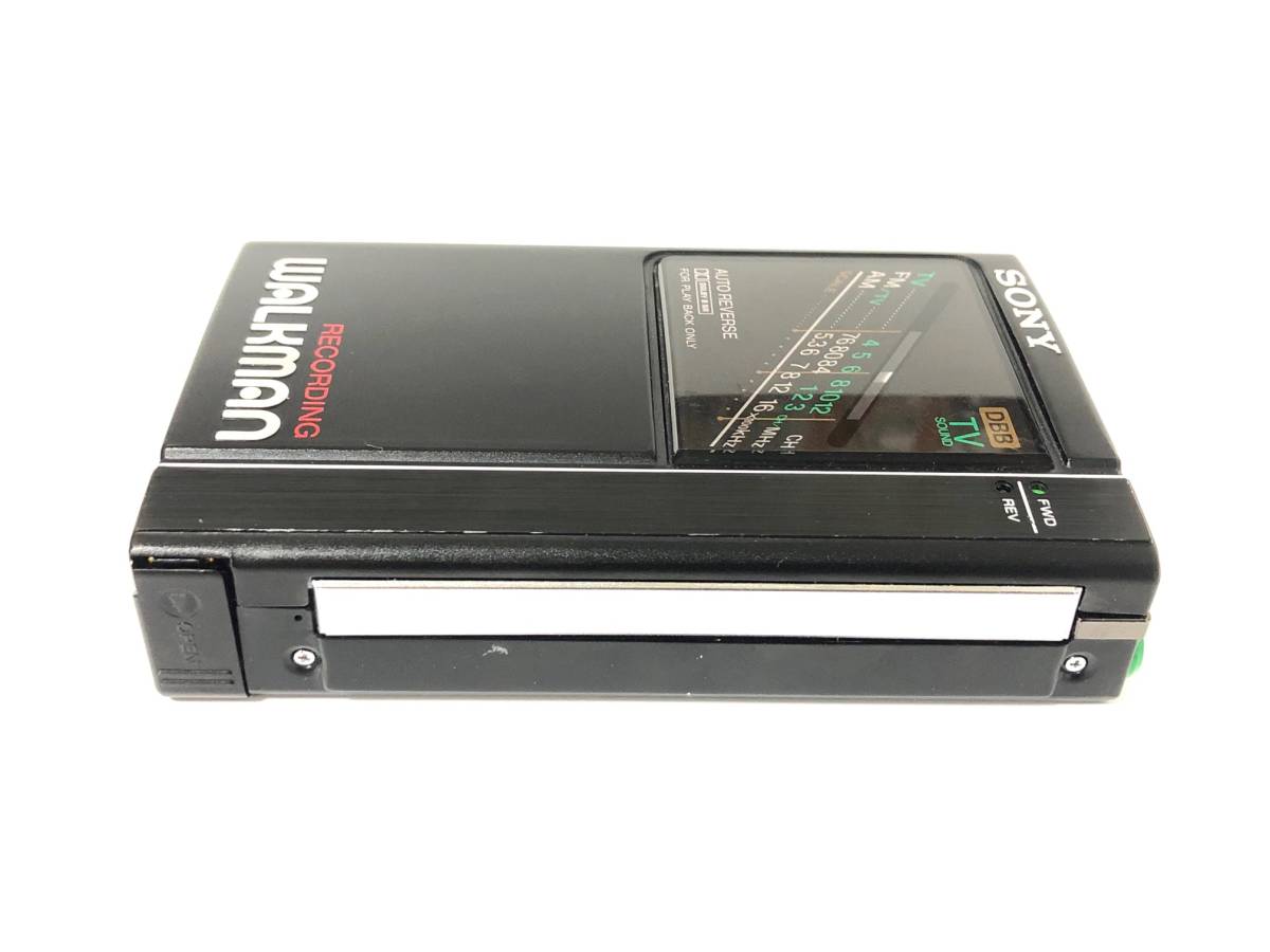 極上美品][美音][整備品] SONY ウォークマン WM-F404 電池ボックス付き