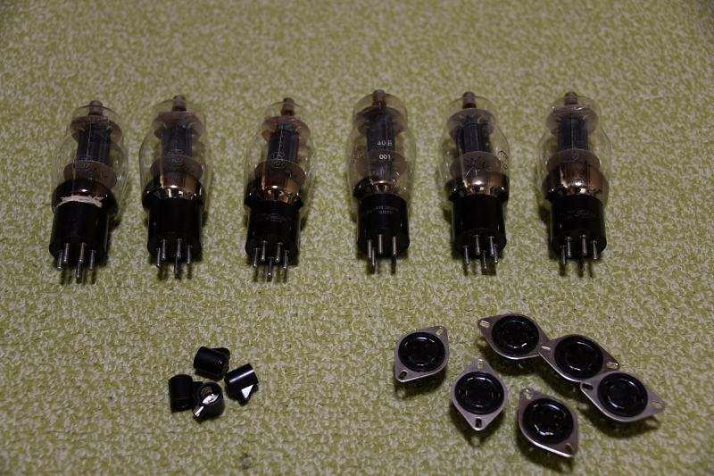 UY-807 真空管 6本 ソケット6個 キャップ4個付き Yahoo!オークション