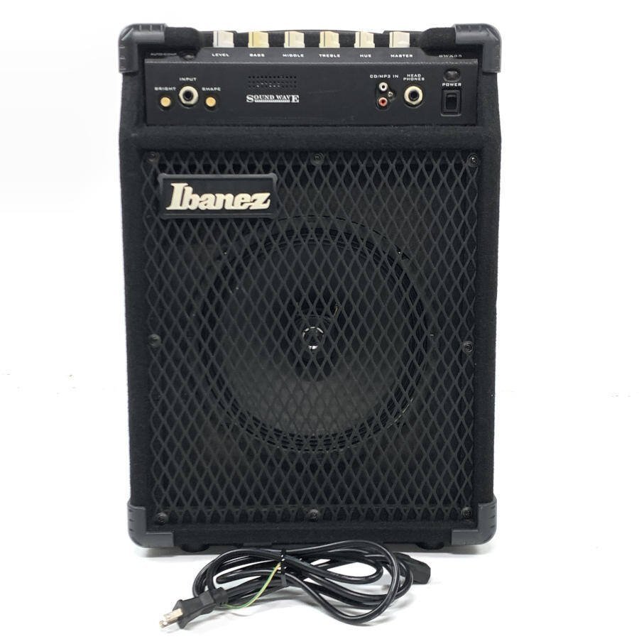 【大特価セール！4,000円値引済！】ベースアンプ Ibanez SW35 Ibanez アイバニーズ SWX35 ベースアンプ 電源コード付き 現状品の入札