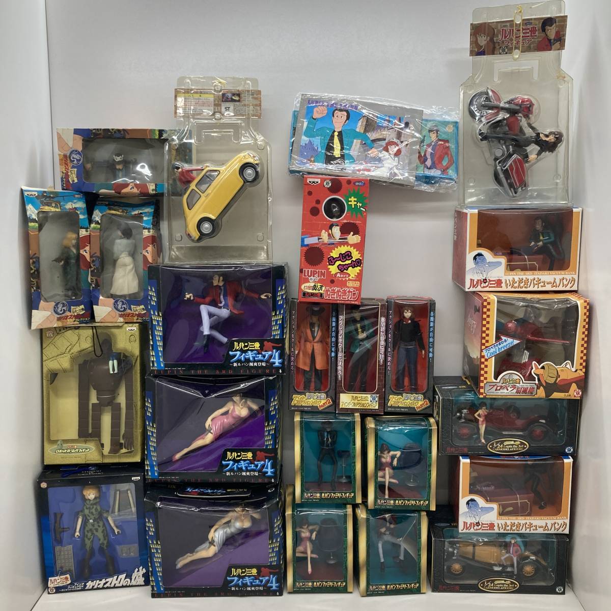 1円～】ルパン三世 プライズフィギュア 景品 カードゲーム 当時物 大量