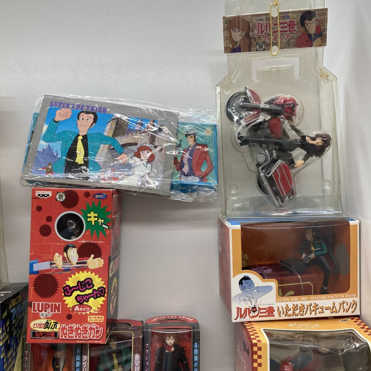 1円～】ルパン三世 プライズフィギュア 景品 カードゲーム 当時物 大量