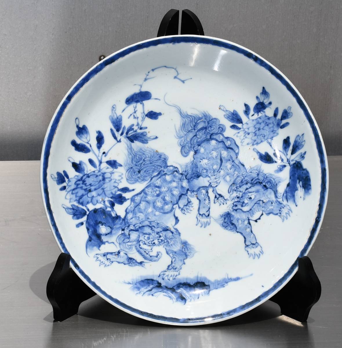 旧家よりの蔵出し品です ☆古伊万里 江戸中期～江戸後期 時代保証 阿吽