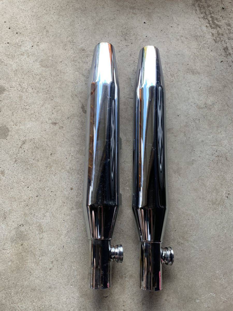 ハーレー2004年XL1200rスポーツスター 純正マフラー 品番64848