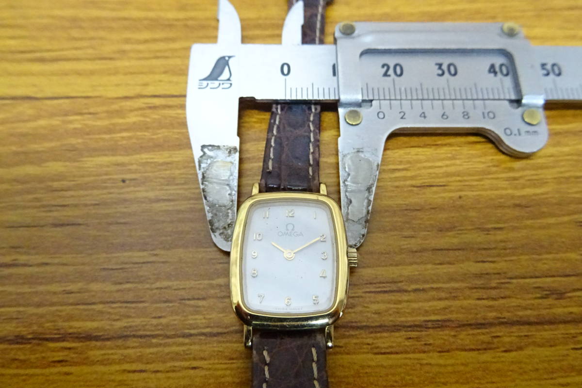 K横浜05038NY] OMEGA オメガ DE VILLE デビル 腕時計 レディース