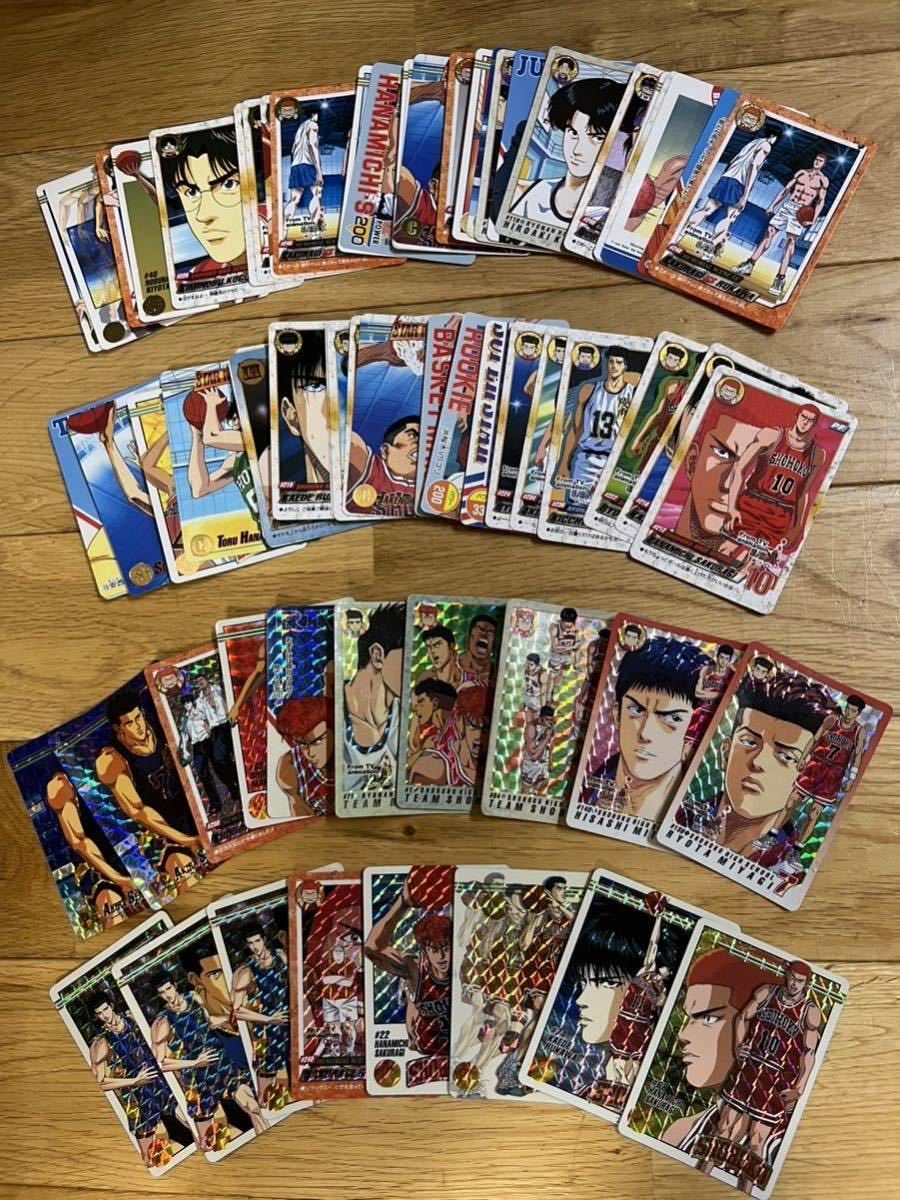 【希少　当時物】スラムダンク カードダスまとめ売り SLAM DUNK スラムダンク カードダス 当時物 71枚(キラ18枚 ノーマル53