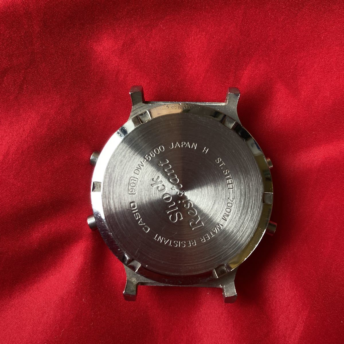 有 初期 青スピード DW-5600 G-SHOCK ムーブメント 豆球 スクリュー 