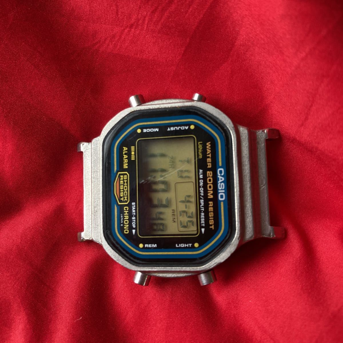 有 初期 青スピード DW-5600 G-SHOCK ムーブメント 豆球 スクリュー 