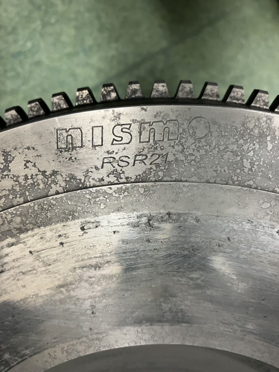 NISSAN タイプMキャリパー NISMO RSR21フライホイール ジャンク ニスモ 軽量フライホイール RSR21 中古 長期保管品 RB系エンジン
