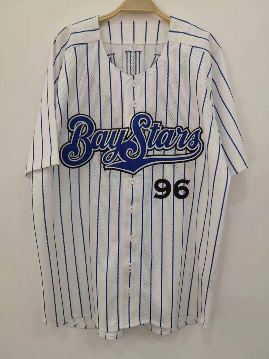 バウアー*復刻 横浜DeNAベイスターズ *刺繍 背番号 96 サイズ L ハイ