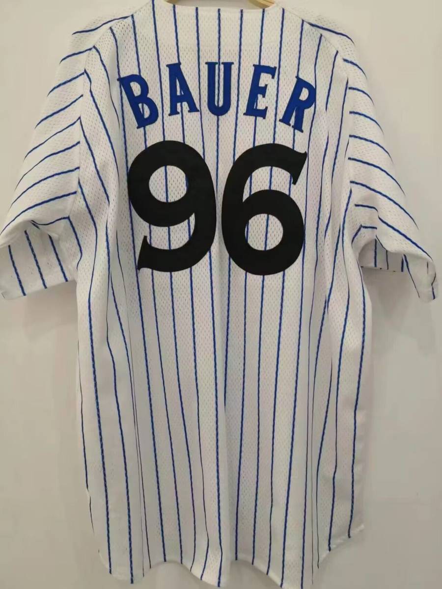 バウアー*復刻 横浜DeNAベイスターズ *刺繍 背番号 96 サイズ L ハイ