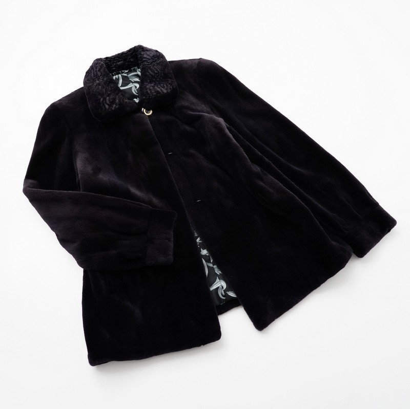 MF1296○SAGA MINK/サガミンク*シェアードミンク*MINK*最高級毛皮*リ 