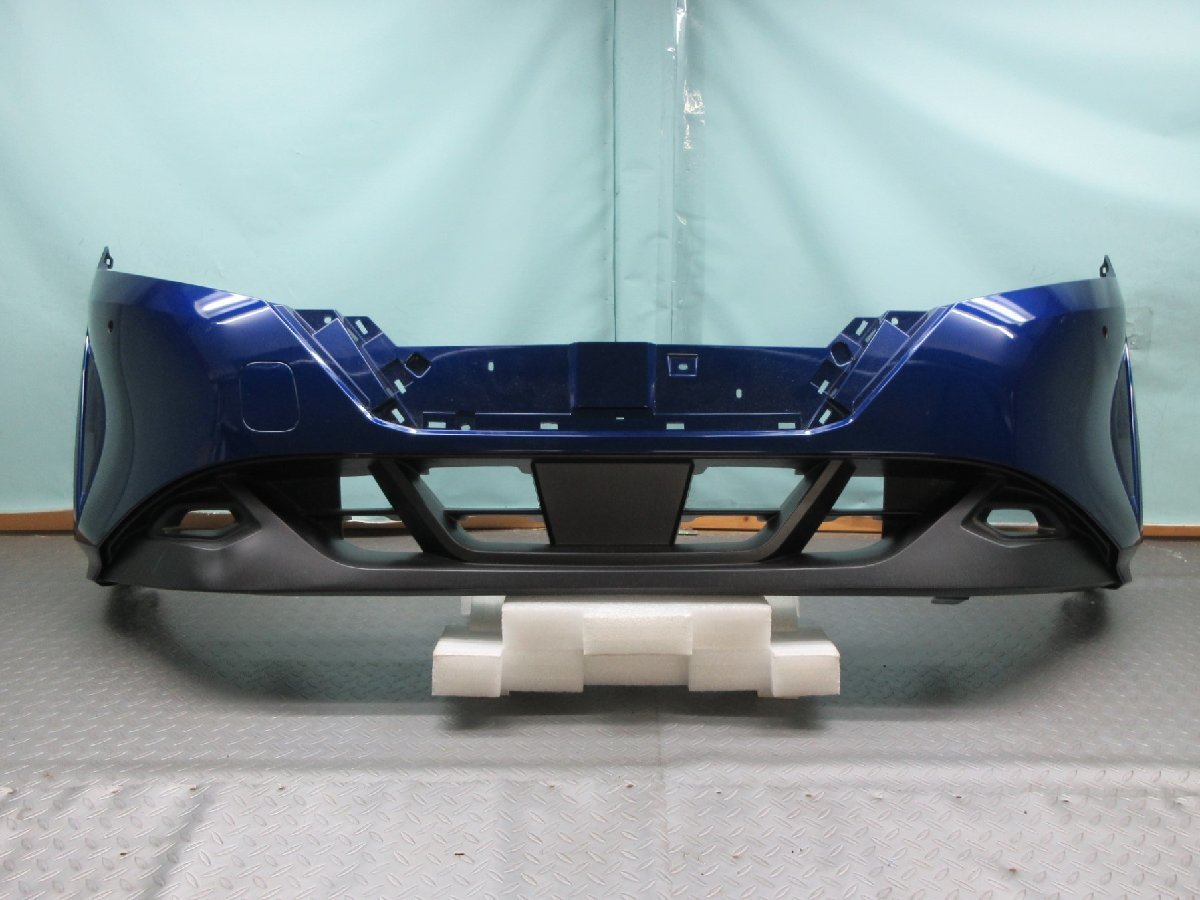 ◆ E13 SNE13 ノート NOTE 純正 フロントバンパー 62022-6XJ0H オーロラフレアブルーパール