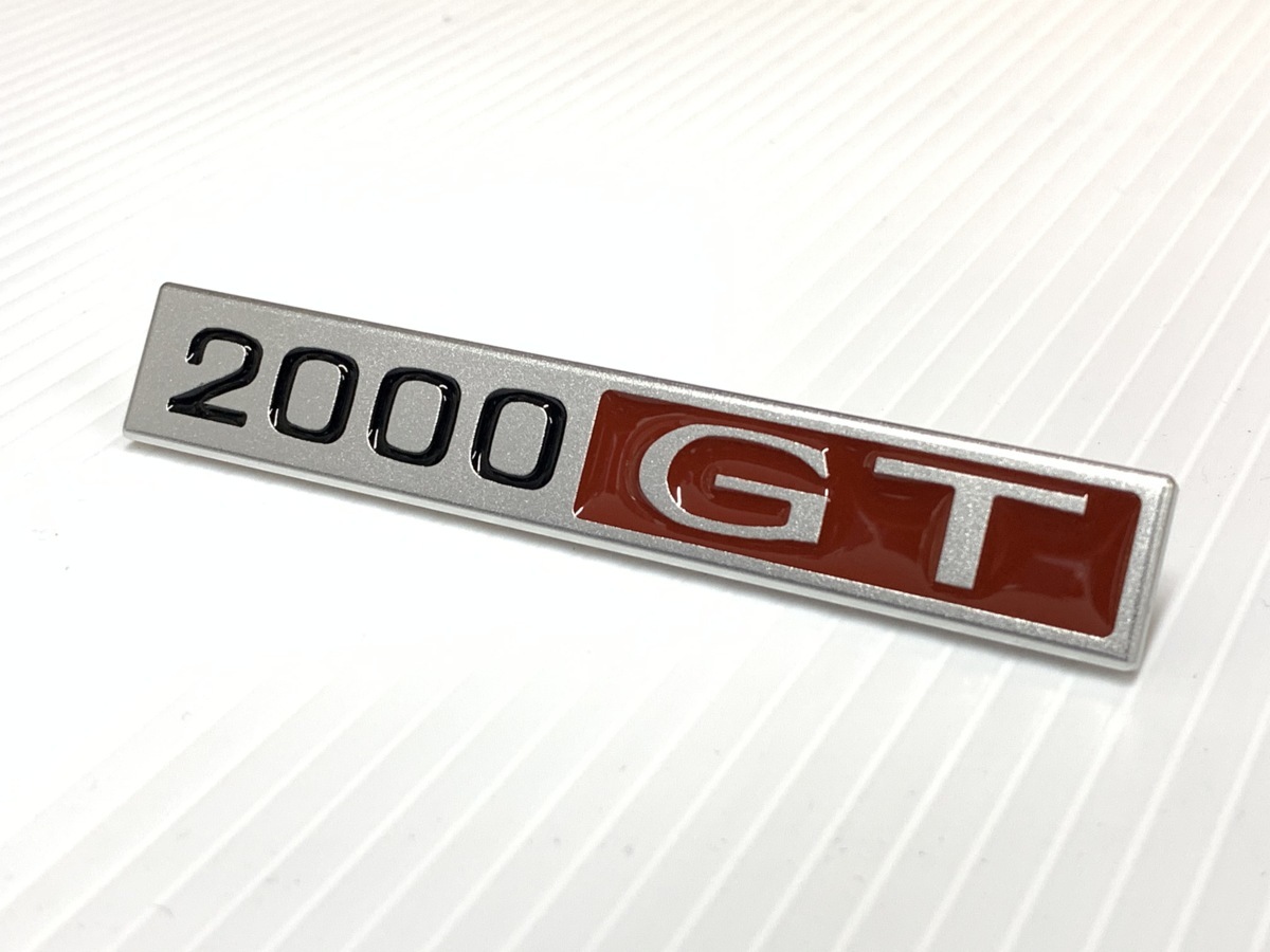 □ハコスカ 2000GT センター コンソール エンブレム / 室内 GTR 