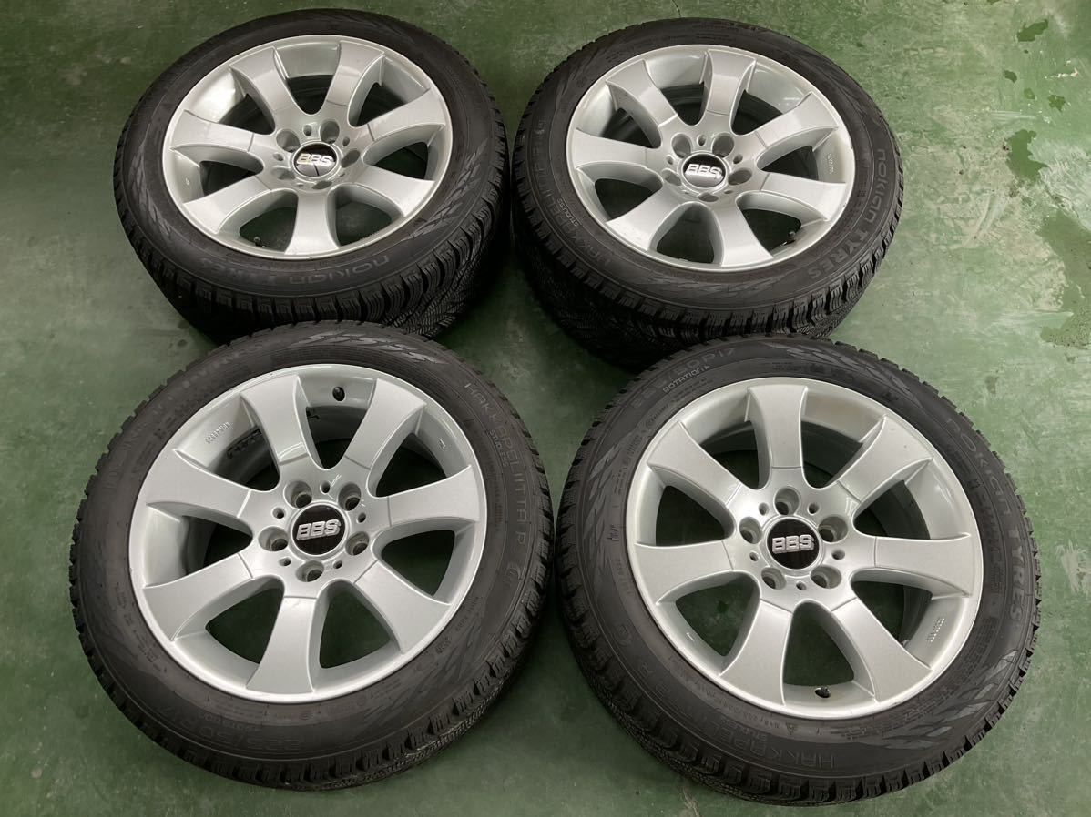 BMW純正 BBS 17インチ タイヤホイール 225/50R17 E60 5シリーズ