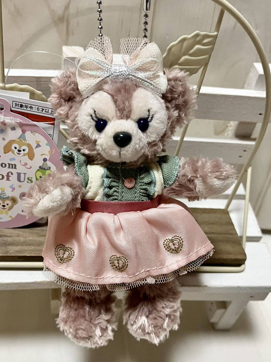 ディズニーリゾート 40周年 ダッフィー シェリーメイ ぬいぐるみバッジ