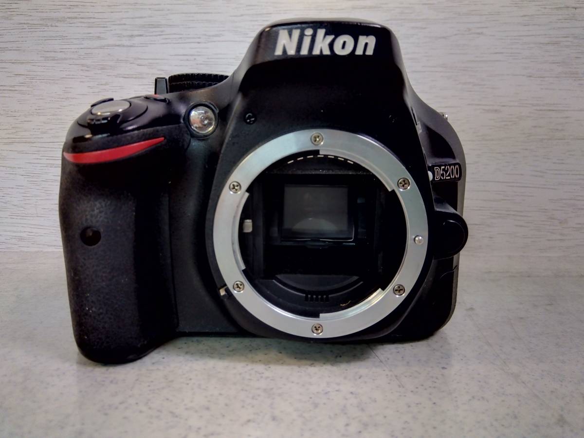 ☆動作未確認 Nikon ニコン デジタル一眼レフカメラ D5200+NIKKOR LENS