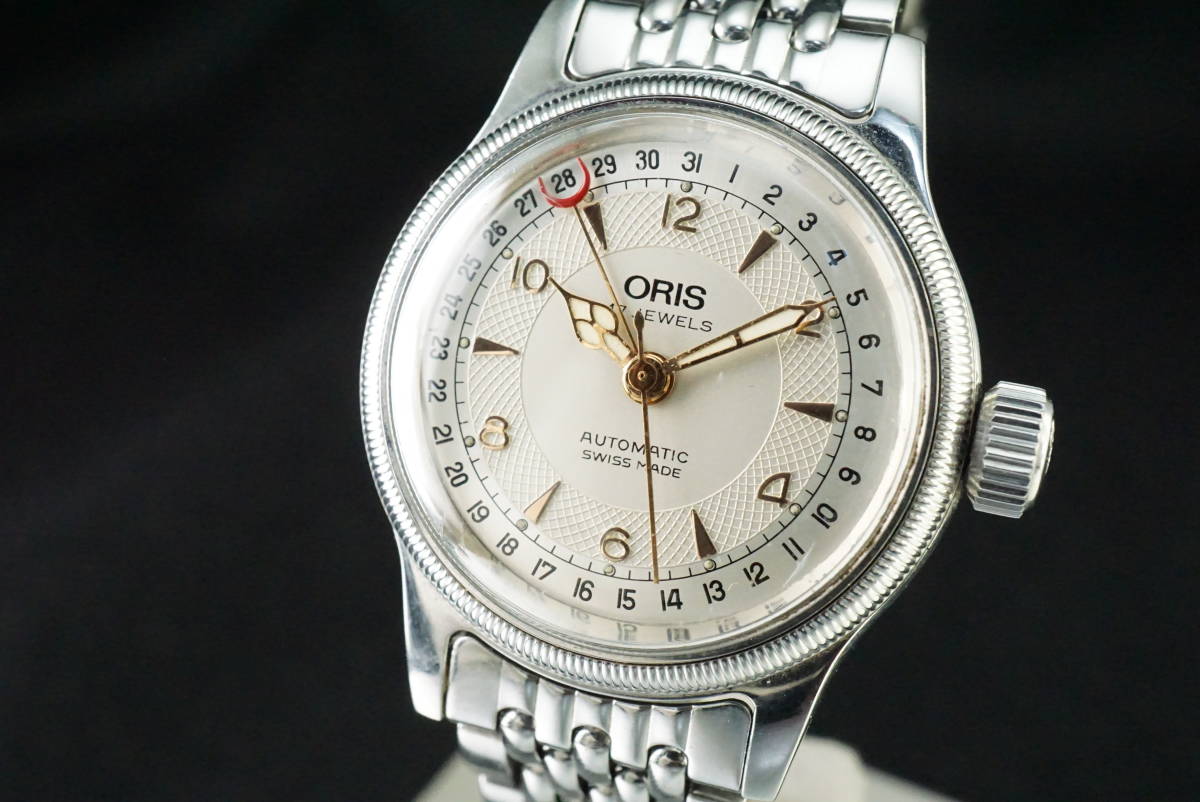B5/20-15 ME57 ORIS/オリス ポインターデイト 7400B 自動巻 腕時計 