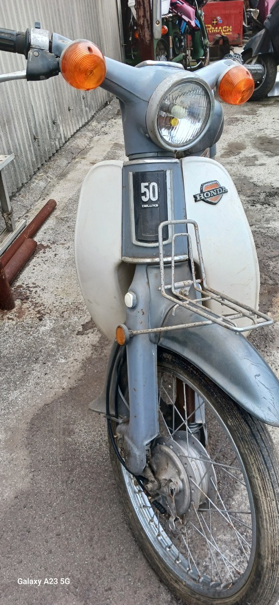 ホンダカブ50、カモメジャンク部品 スーパーカブ レストアベース 