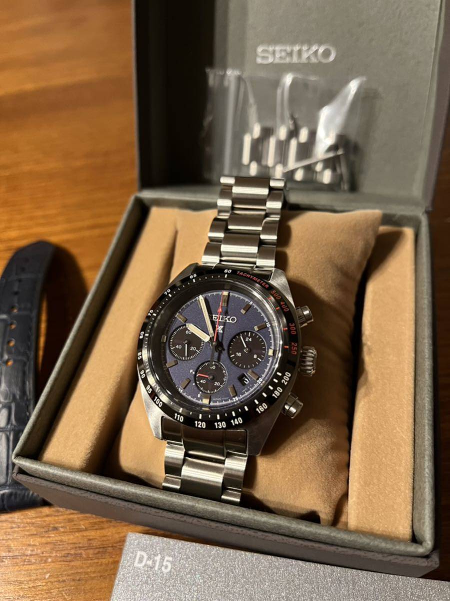 SEIKO プロスペックス スピードタイマー SBDL087 ネイビー