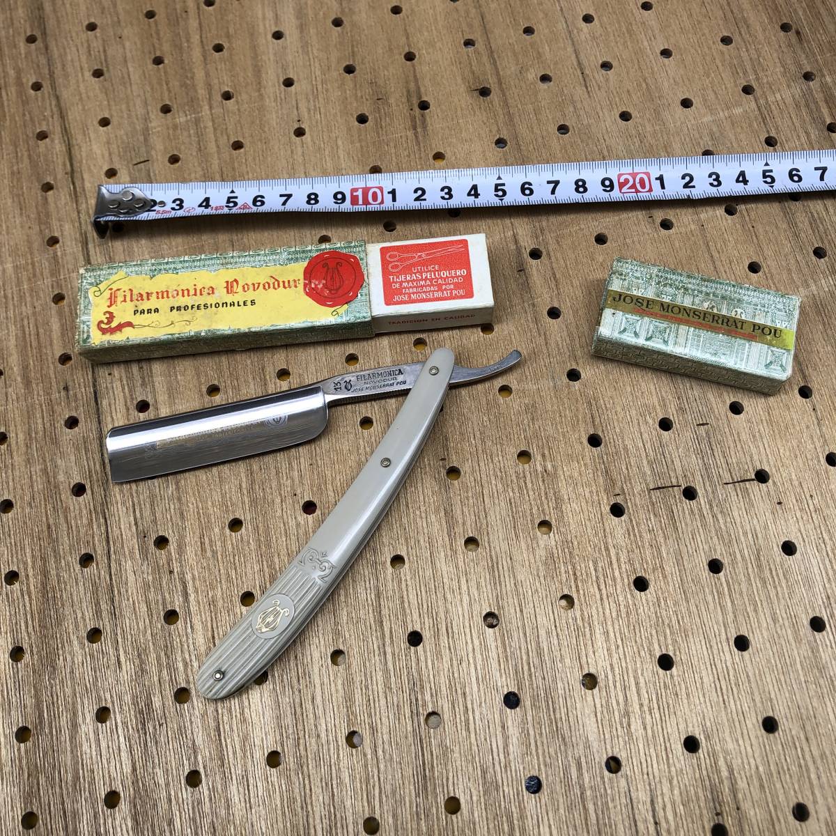 中古 フィラモニカ 13 送料無料 美品 西洋カミソリ 箱付き ☆ 13
