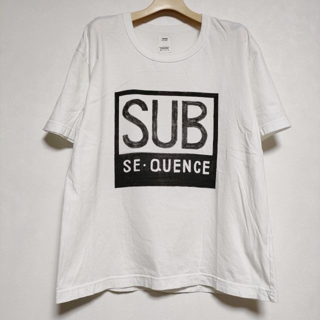 VISVIM JUMBO TEE S/S SUB サブ ジャンボ Tシャツ カットソー 半袖Ｔシャツ 19AW ホワイト ビズビム/ヴィズヴィム 3-0517S F91344