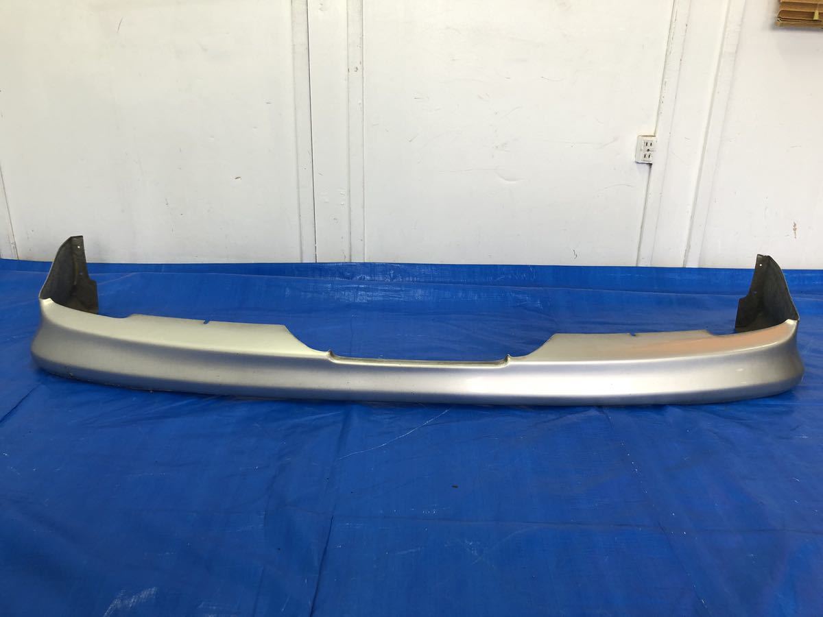 AAQ60 中古 トヨタ クラウン エステート JZS171W 平成13年4月 フロント ハーフ スポイラー シルバー 1C0 エアロ バンパー 外装