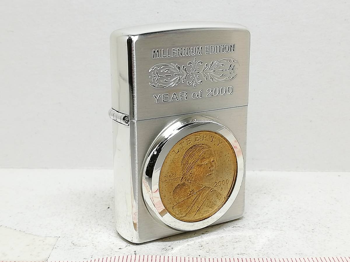 ZIPPOライター MILLENNIUM 2000 未使用 極美品 箱付き 2016年製