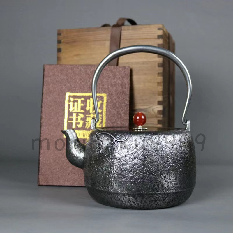 新品，得価 手作り 1.5L 砂鉄 鉄壺 コーティングなし 鉄 やかんを沸かす お茶の道具(鉄瓶)｜売買されたオークション情報、yahooの商品情報をアーカイブ公開 - オークファン 鉄瓶