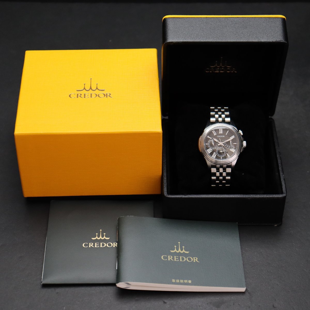 SEIKO CREDOR セイコー クレドール パシフィーク レトログラード 4S77 