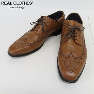 【極美品】リーガルウォーカー 25.5 ウィングチップ レザー ビブラムソール REGAL リーガルウォーカー ウイングチップ 革靴 レザーシューズ 25