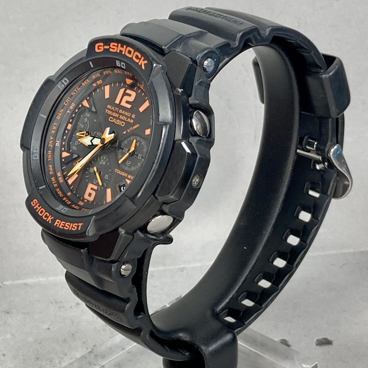 美品G-SHOCK GW-3000B-1AJF グラビティマスター スカイコックピット