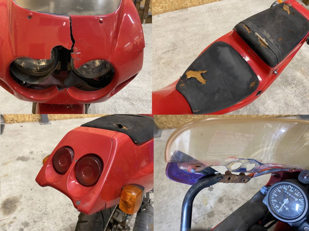 HONDA/ホンダ☆CBR250R☆MC19☆レストアベース☆部品取り☆格安現状 