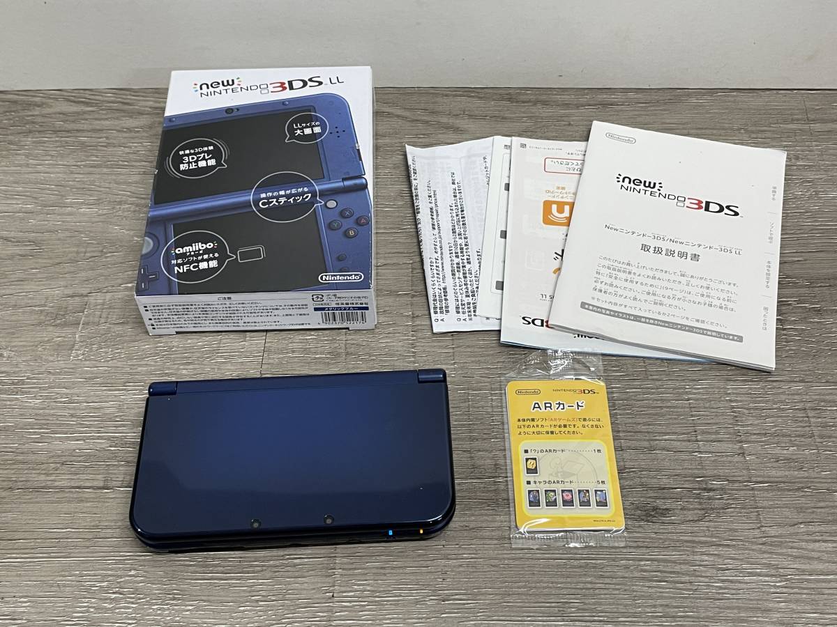 ☆ New3DSLL ☆ Newニンテンドー3DS LL メタリックブルー 動作品 状態  