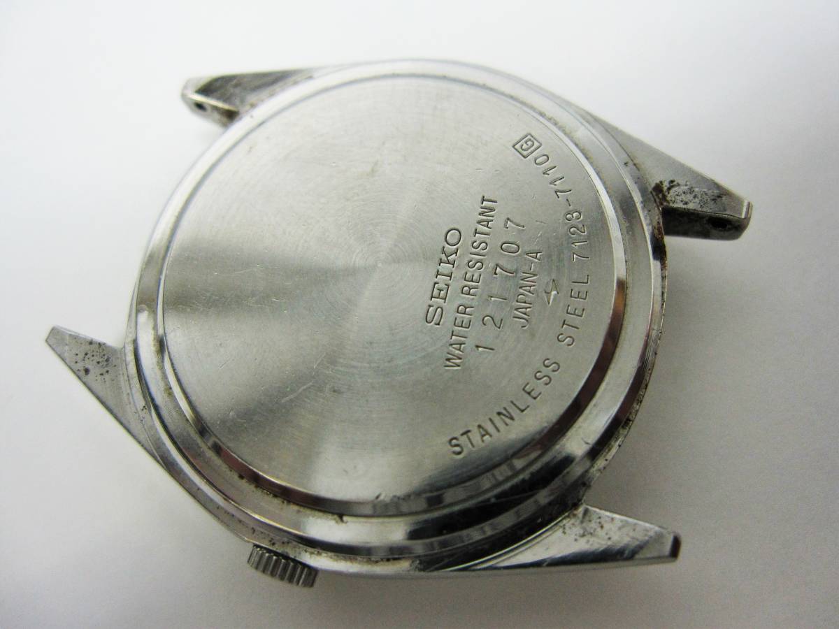 YT-B27-11】SEIKO/セイコー 7123-7110 TYPEⅡ、タイプ2 白文字盤 3針 
