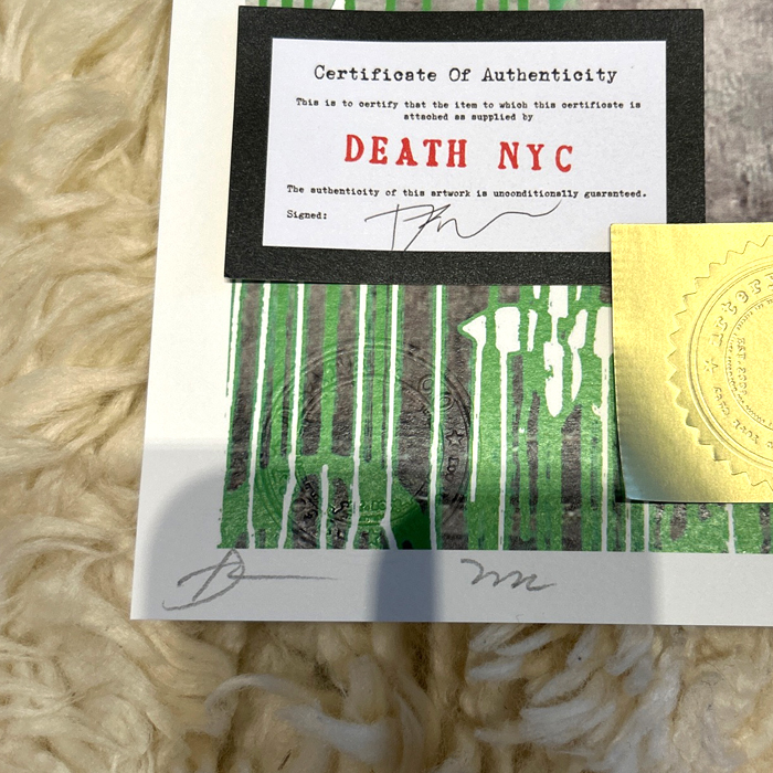 DEATH NYC バンクシー Banksy「ナポレオン」ルイヴィトン LOUISVUITTON