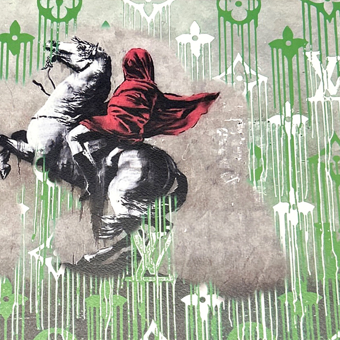 DEATH NYC バンクシー Banksy「ナポレオン」ルイヴィトン LOUISVUITTON