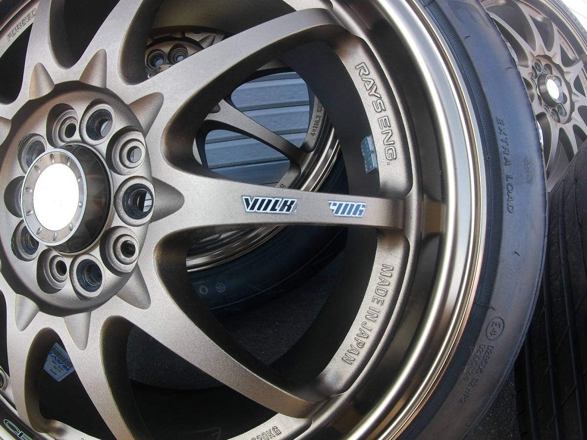 送料無料】レイズ ボルク CE28N 17インチ7.5J 100/5H+50 ポテンザ 