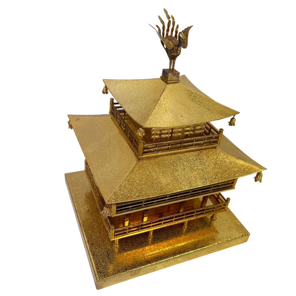 金閣寺 24KGP 仏閣 黄金 模型 置物 縁起物 開運 金運上昇 京都