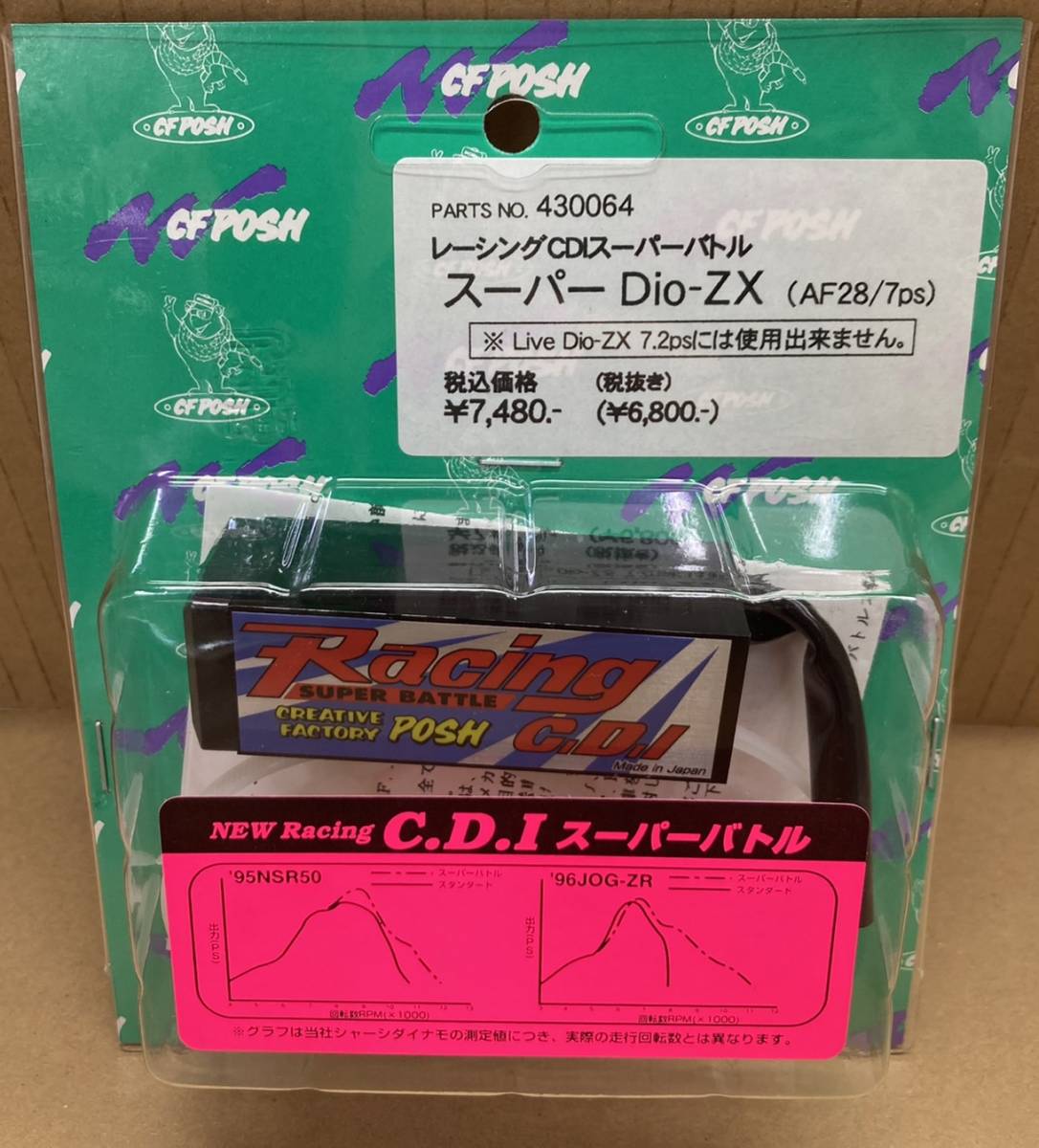 送料510円□在庫有 POSH☆定価7480円☆スーパー/ディオ/ZX/DIo/ZX
