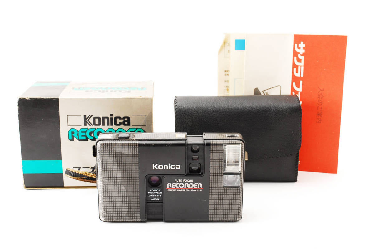 Konica RECORDER コニカ レコーダー コンパクトフィルムカメラ