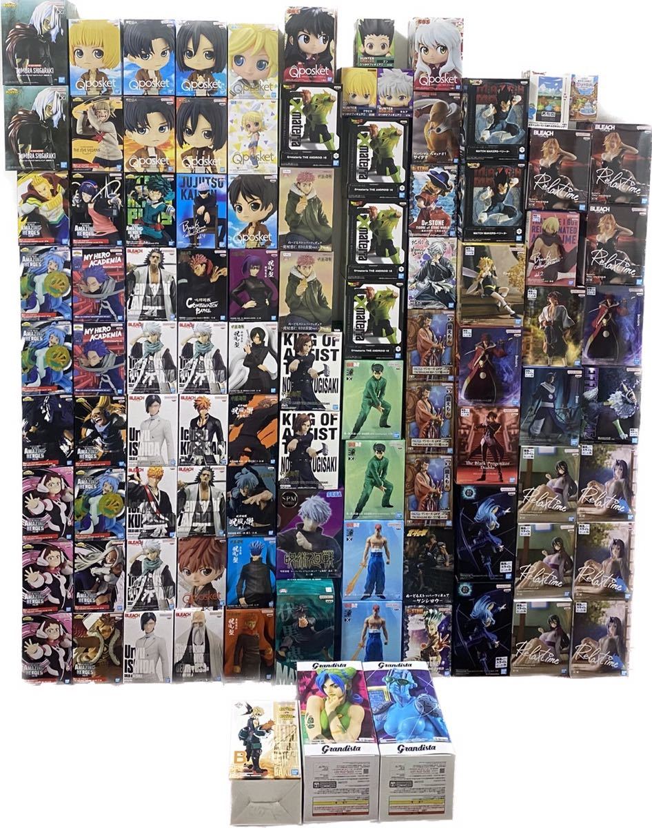 未開封】フィギュア98個 ジャンプ ONE PIECE 一番くじ ジョジョ  