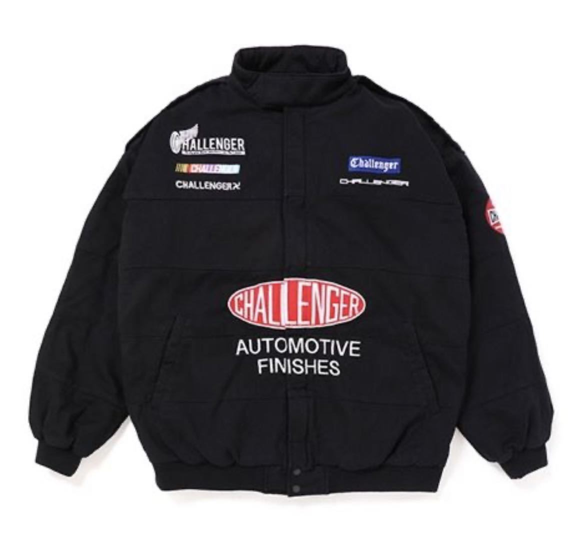 未使用　Mサイズ CHALLENGER NATIONAL RACING JACKETチャレンジャー　ナショナル　レーシング ジャケット　ブラック