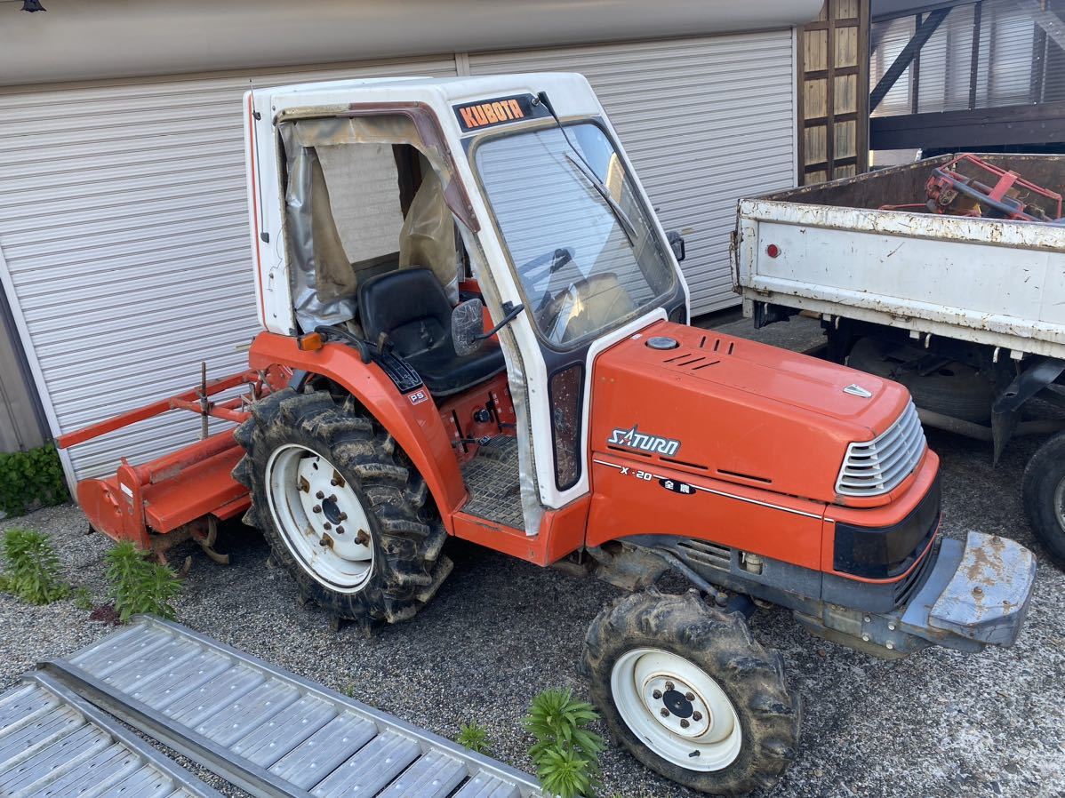 m*u様 中古 クボタ トラクター X-20 4WD 時間数約854h 20馬力 クボタ 中古トラクター X-20の詳細｜農機具通販ノウキナビ