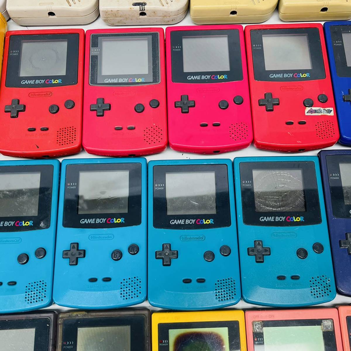 ゲームボーイカラー本体とGBソフトまとめ売り 朗らか