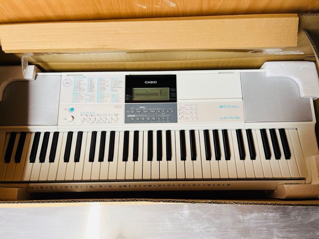 未使用同様 Lk-516 CASIO カシオ 光ナビゲーション・キーボード 電子