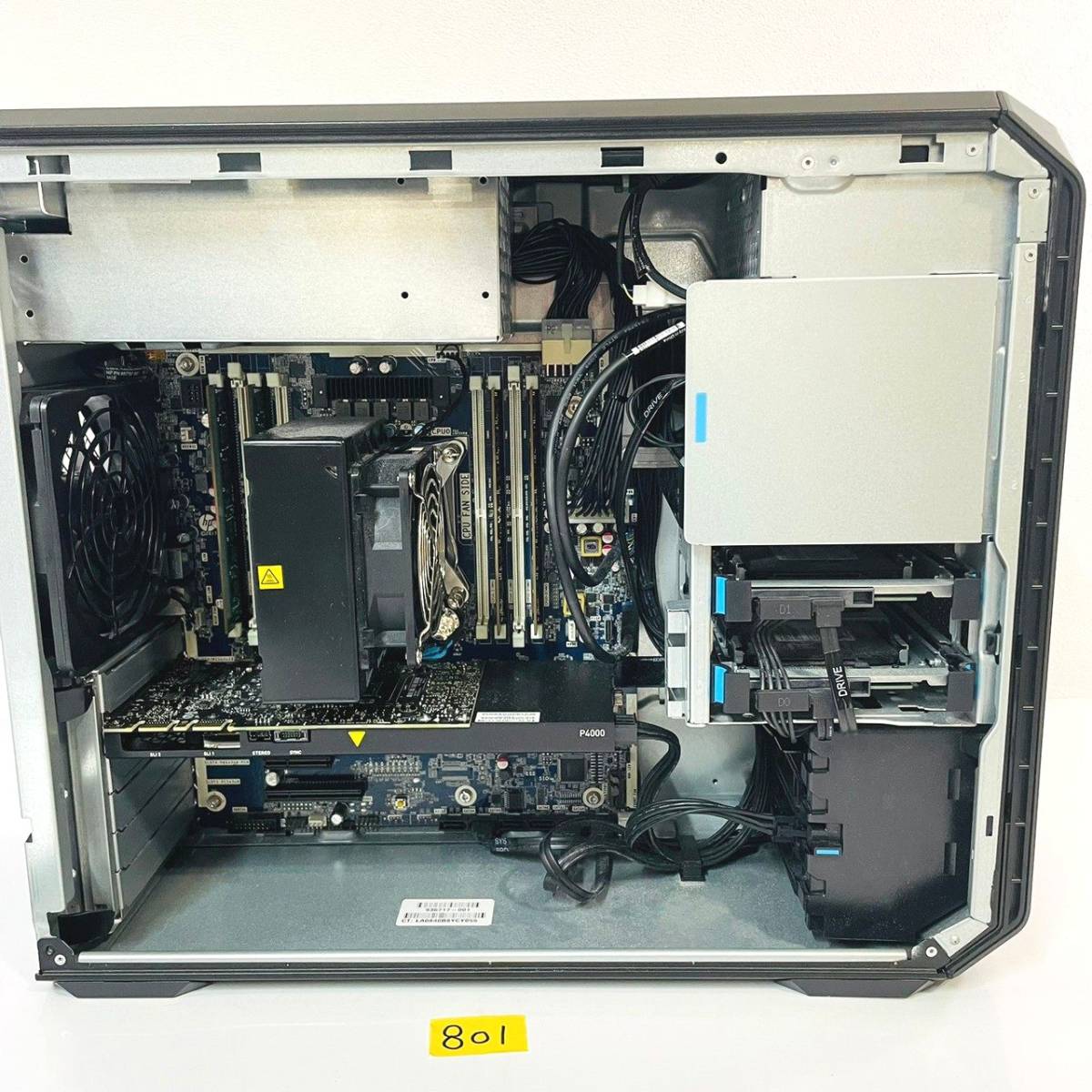801 起動確認OK HP Z4 G4 Workstation intel R Xeon R W-2133 CPU 3.60GHz 32GB ...